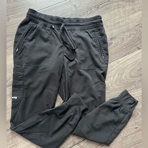 High waisted jogger scrubs